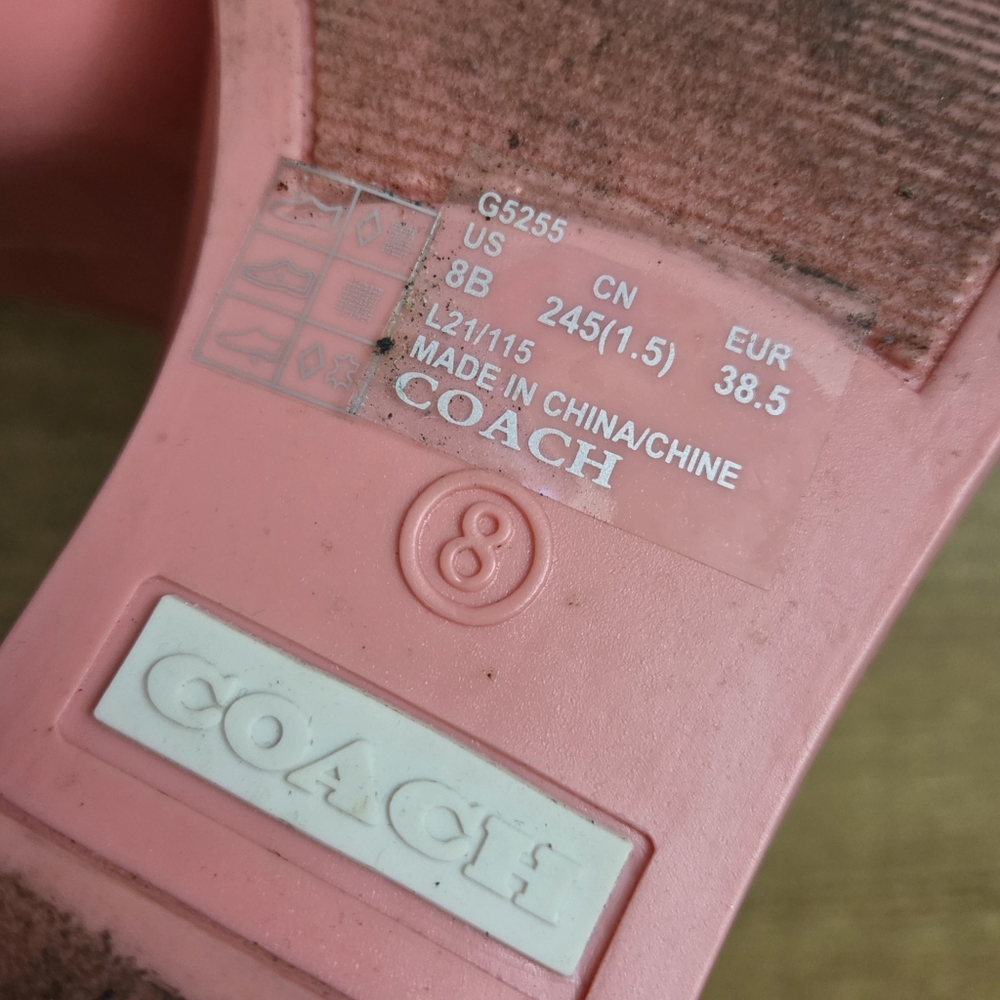 Coach Taffy Rubber Rain Bootie - Picture 13 of 13